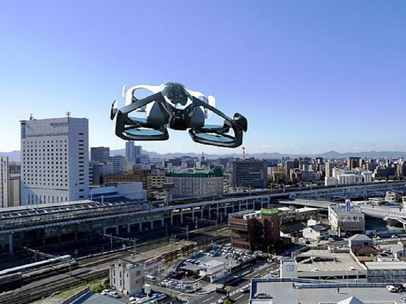 إطلاق رحلات تجريبية لـ "أصغر سيارة طائرة في العالم" بطيار بشري